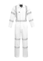 Men's Bio Motion X Back Overall - White 